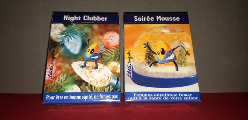 Lot paquets vides de - de, 2