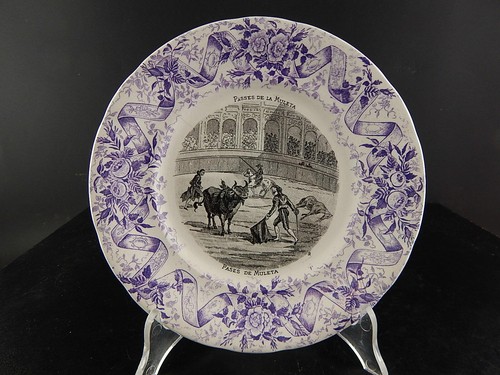 Antique plat céramique - antique,