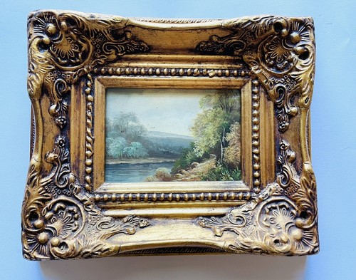 Ancien tableau huile - ancien, l'huile