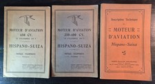 Moteur d'aviation Hispano-Suiza - Notice & description technique (1924) - Rare