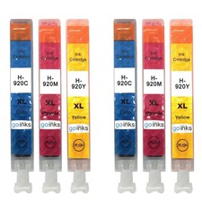 6 Couleur Cartouches d'encre