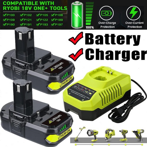 6ah for ryobi - 3.6ah,