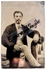 FERROTYPE photo jeune homme
