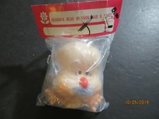 Vintage 4" Grandpa Doll Head