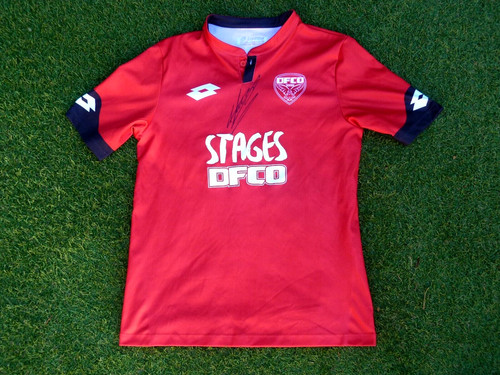 Maillot dijon dfco 1998 signed - maillot,