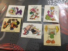 Autocollant  Bernard et Bianca la vache qui rit 1977 walt Disney 