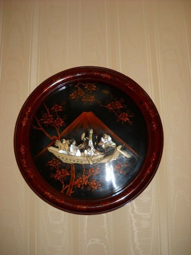 Tableau chinois bois - tableau,