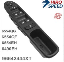 Commande Lève vitre Pour PEUGEOT 207,  2006-2014 Réf:6554QG 6554QF 6490EH 6554EH