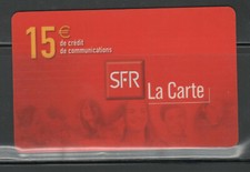 LA CARTE SFR 15,00 € - DIFFÉRENTS MODÈLES ou DATES - LUXE - Téléphone Télécarte