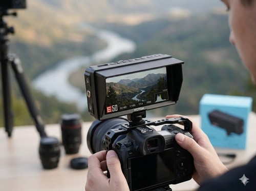Fotga e50 moniteur vidéo - vidéo, 5