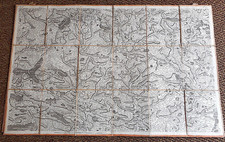 CARTE MAP CASSINI XVIII e N°