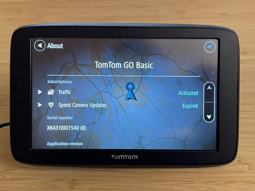 Tomtom basic inch sat - sat, nav