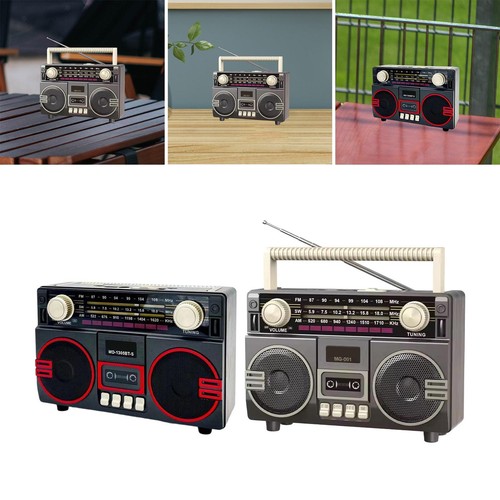 Radio portable rétro robuste