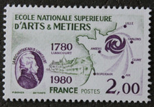 Timbre - FRANCE - ENS Arts&Métiers - Neuf ** - YT2087 - 1980