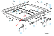 Cadre de toit relevable