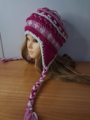 Bonnet femme pompon - bonnet,