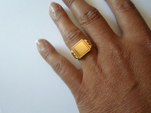Bague plaqué oria - en, or