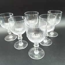 BACCARAT - 6 VERRES À VIN