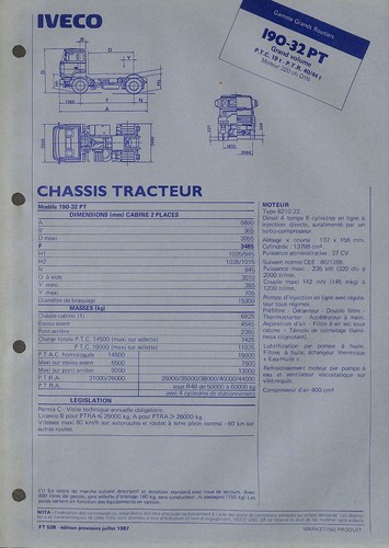 Iveco gamme grands routiers - gamme,