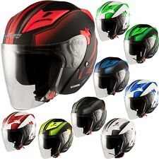 Jet Casque Moto Scooter Double