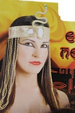 Femmes long perles bande - long,