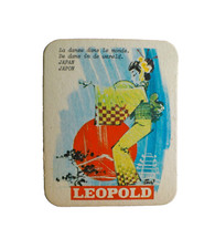 Sous bock  bière Leopold Danse dans le monde Japon