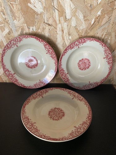 Anciennes assiettes creuses - assiettes,