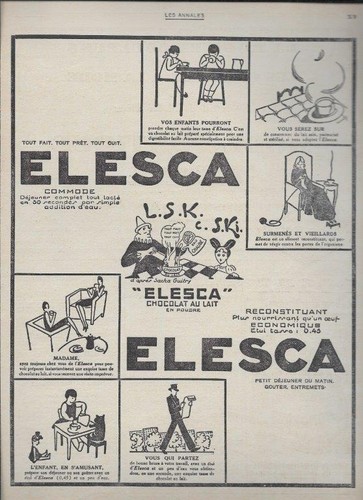 Publicité ancienne sept - , 1928