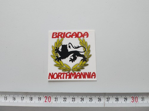 Sticker brigada northmannia - brigada,