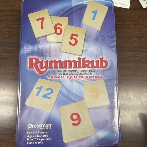 Travel rummikub game tin - rummikub, in