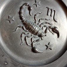 Assiette décorative Etain