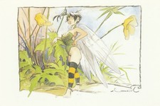 LOISEL La Fée Clochette 3 CP N° 46 Ed. du Granit 1995 Dessin inédit de l'auteur