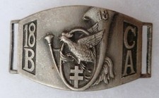 WW2 Plaque 18° BCA Bataillon