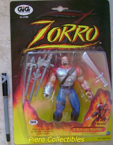 Figurine action zorro - action,