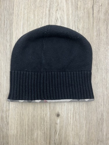 Bonnet burberry noir - bonnet,