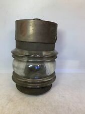 ANCIENNE LAMPE MURALE DE BATEAU EN BRONZE