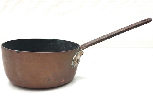 Casserole ancienne cuivre - casserole, en