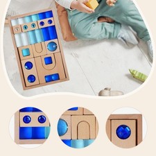 Blocs construction en bois et