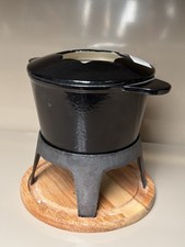 Service à fondue avec