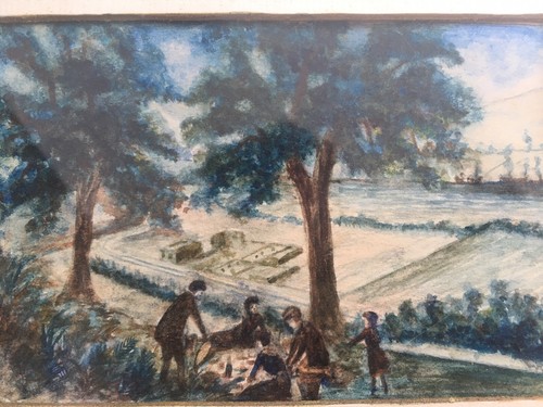 Dessin pastel craie grasse - dessin,