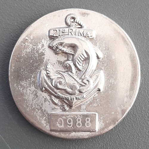 Coin numéroté rima - numéroté, 21°