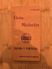 Guide Michelin Espagne 1910