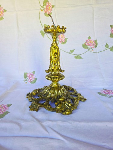 Pied lampe bronze - de,