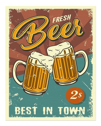 Affiche art mural vintage