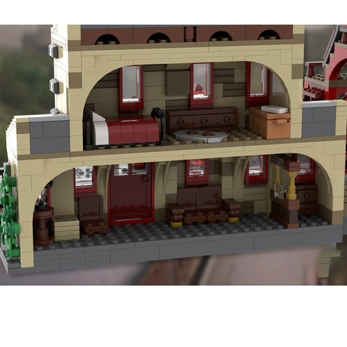 Zitianyoubuild train station - train,