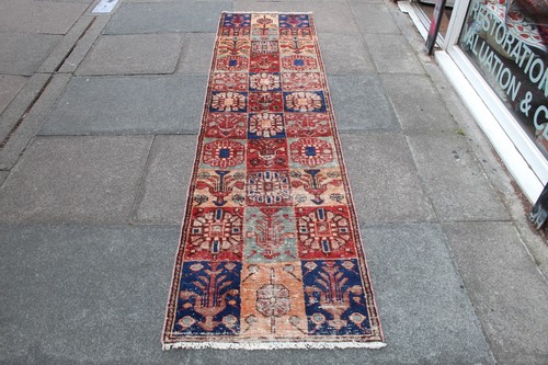 Tapis couloir laine rouge - tapis,