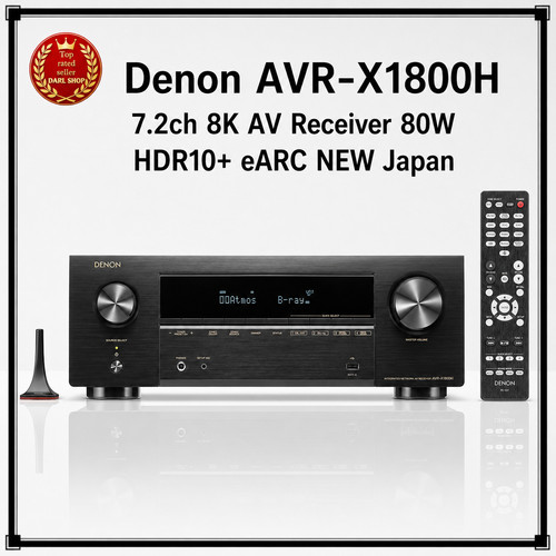 Denon avr x1800h 2ch av - 7.2ch,
