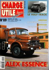 CHARGE UTILE MAGAZINE N089 00 LE HALF TRACK CIRQUE PINDER JEAN RICHARD