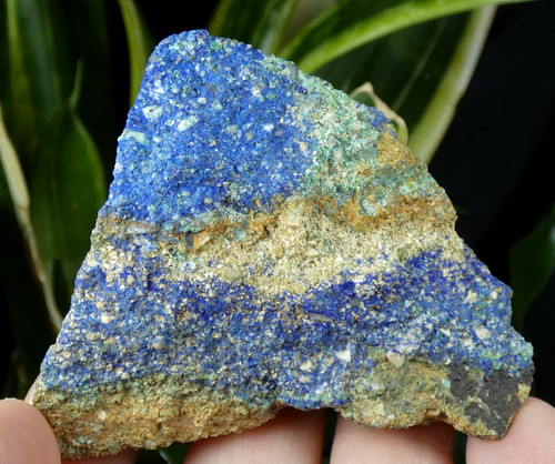 Azurite malchite aveyron 6x6cm - azurite,