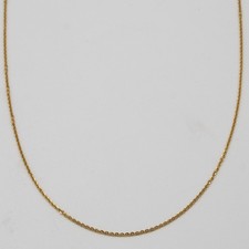 Collier femme en or jaune 18